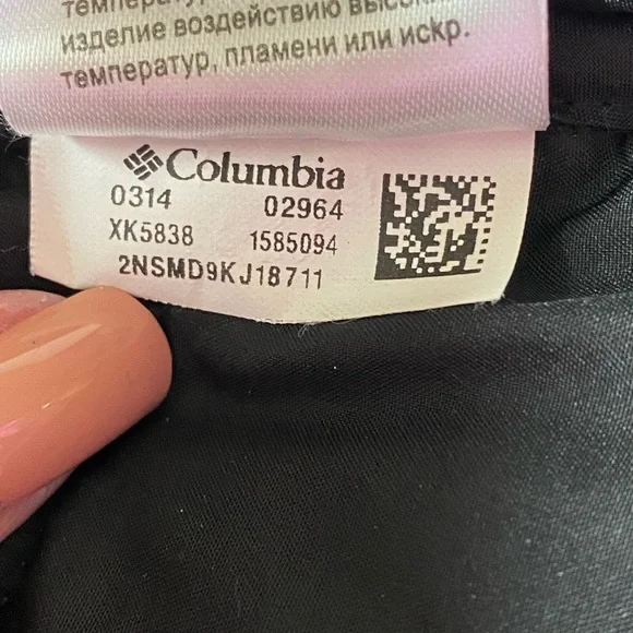 Columbia Vibrant Blue Quilted Jacket medium - Picture 8 of 11